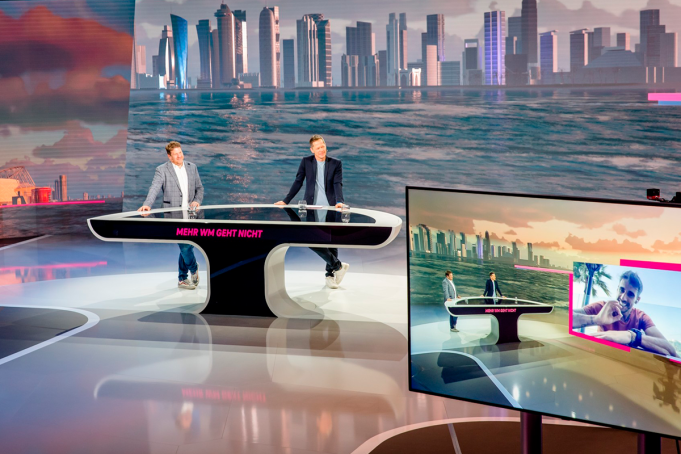 PLAZAMEDIA elige una pantalla LED gigante de Alfalite para su nuevo estudio híbrido de la Copa Mundial de Fútbol