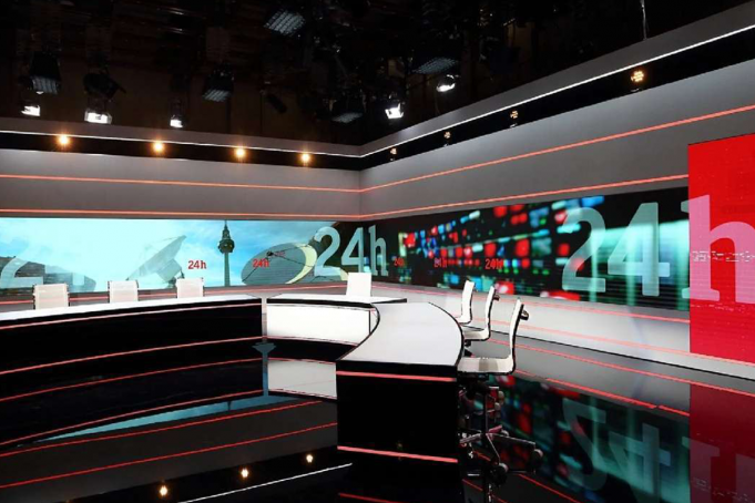 RTVE con pantallas LED de Alfalite