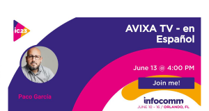 Nos vemos en InfoComm 2023