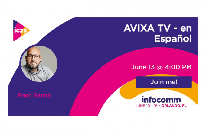 Nos vemos en InfoComm 2023