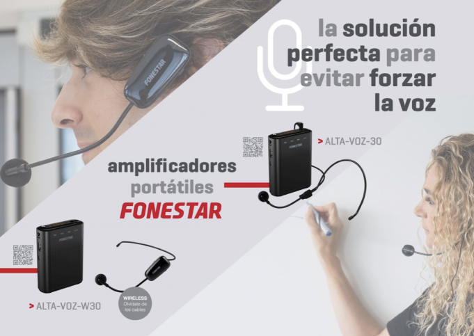 ALTA-VOZ de Fonestar, tu voz clara y potente en cualquier situación