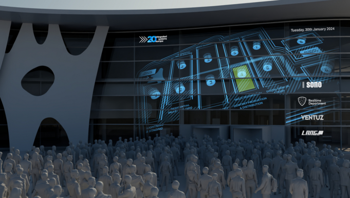 Impresionante pantalla LED en ISE 2024