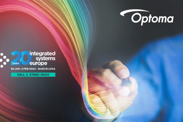 Optoma lidera la innovación visual en ISE 2024