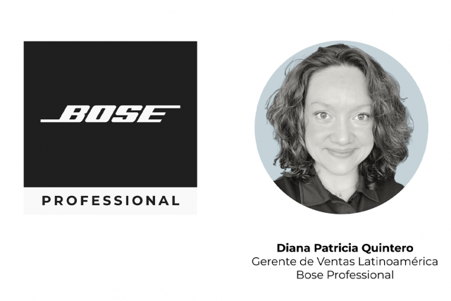 Bose Professional anuncia el nombramiento de Diana Quintero como directora de Ventas para Latinoamérica