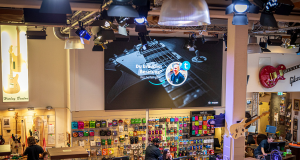 Giada transforma la compra en Thomann con señalización digital