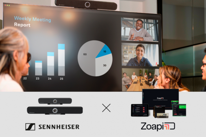 Salas de reuniones más simples con Zoapi y Sennheiser Salas de reuniones más simples con Zoapi y Sennheiser