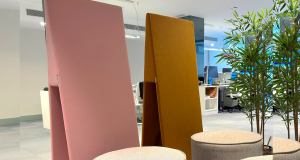 Biombos modulares para oficinas sin ruido ni obras