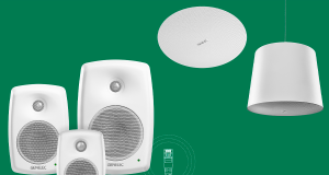 Genelec amplía la gama Smart IP con altavoces de techo, colgantes y un nuevo subgrave activo