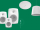 Genelec amplía la gama Smart IP con altavoces de techo, colgantes y un nuevo subgrave activo