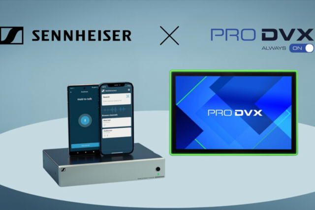 Sennheiser y ProDVX anuncian la integración de MobileConnect en paneles Android