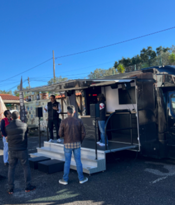 AUDAC Audette Tour Bus