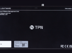Lightware presenta la nueva unidad de gestión TPN-MMU para su ecosistema Taurus TPN de redes AV 10G Lightware presenta la nueva unidad de gestión TPN-MMU para su ecosistema Taurus TPN de redes AV 10G