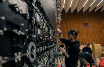 Alfalite equipa el centro de congresos de Liubliana con 40 m² LED Alfalite equipa el principal centro de congresos de Liubliana con 40 m² LED