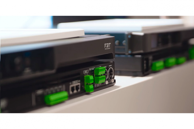 FBT incorpora los nuevos amplificadores digitales de red MIURA junto a la plataforma INFINITO