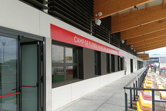 UDE y Plana Fàbrega implementan el sistema UDEVAC-500 en el Campo Municipal 25 de Setembre de Rubí