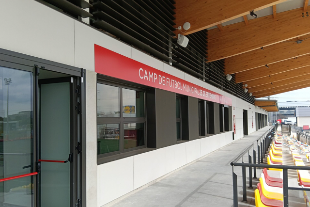 UDE y Plana Fàbrega implementan el sistema UDEVAC-500 en el Campo Municipal 25 de Setembre de Rubí