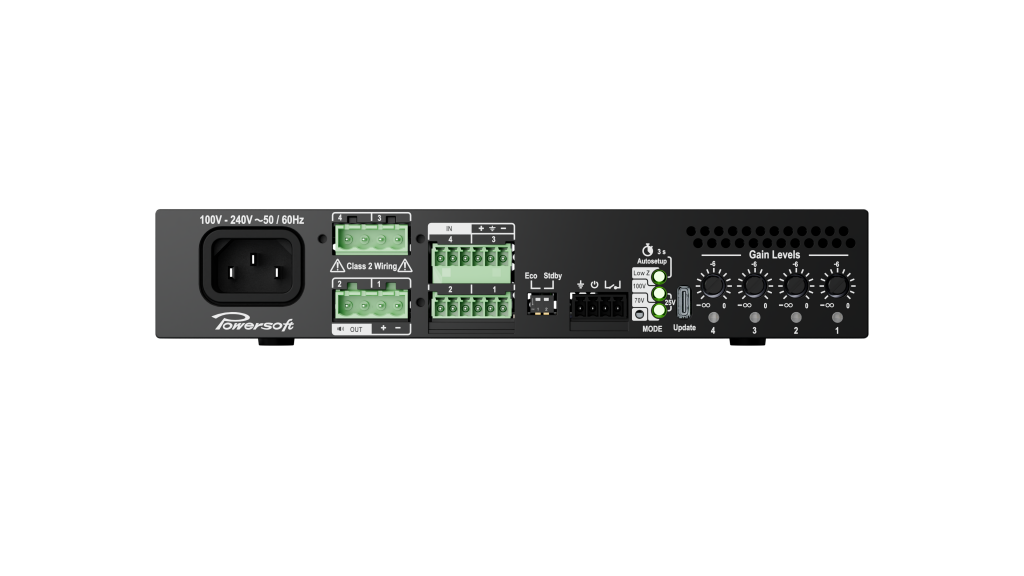 Powersoft amplía su catálogo de amplificación con la nueva serie PRIMA