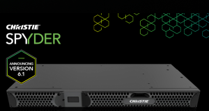 La versión 6.1 de Spyder-S de Christie amplía la plataforma modular de procesamiento de vídeo para eventos en directo e instalaciones La versión 6.1 de Spyder-S de Christie amplía la plataforma modular de procesamiento de vídeo para eventos en directo e instalaciones