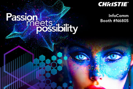 Las tecnologías que Christie presenta en InfoComm 2026 muestran el futuro de la narrativa visual