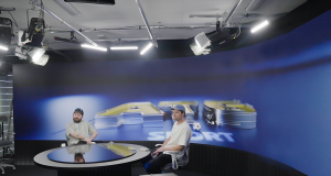 La DBmk2 Series de INFiLED equipa a Kanal 75 con un estudio LED curvo, flexible y preparado para broadcast